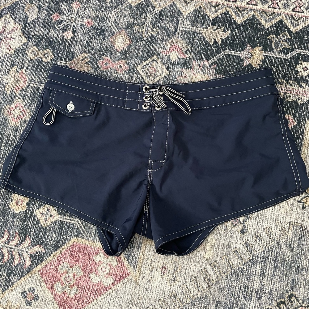 Navy blue swim shorts / board shorts size 12 from Bridwell Britches